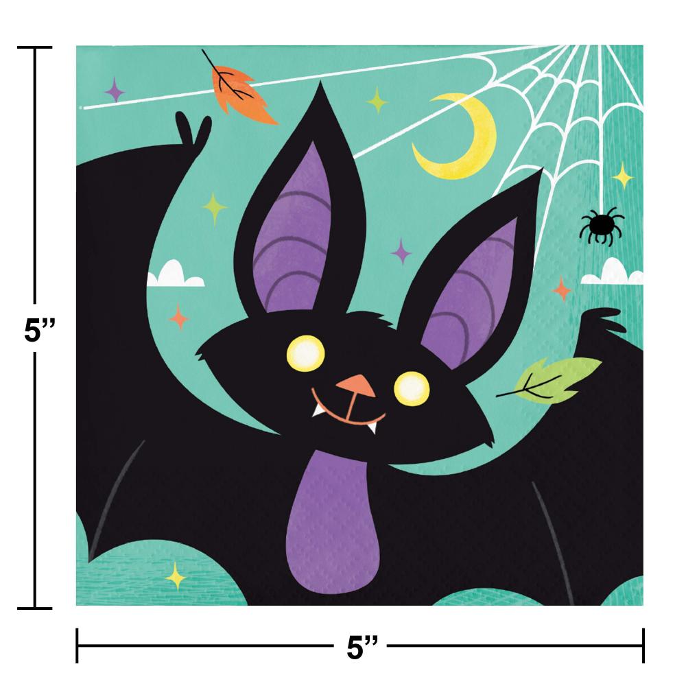 Fa-Boo-Lous Halloween Beverage Napkin (16 per Pkg) | Amazing Pinatas 