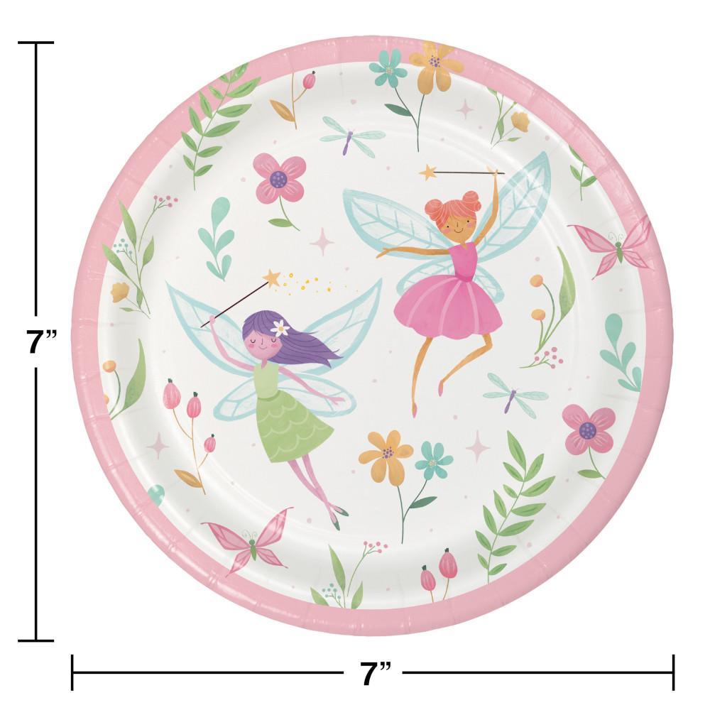 Fairy Forest Dessert Plate 8ct | Amazing Pinatas 