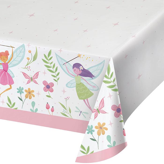 Fairy Forest Tablecover, Paper 54"x102" 1ct | Amazing Pinatas 