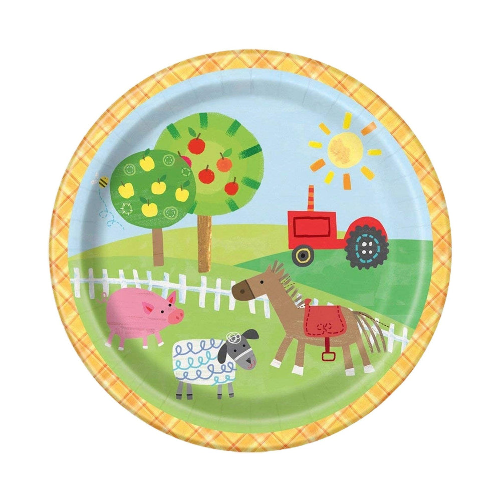 
                  
                    Farm Barnyard Birthday Dessert Plates, Pack of 8 | Amazing Pinatas
                  
                