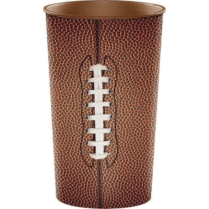 Football 22 Oz Plastic Cup | Amazing Pinatas 