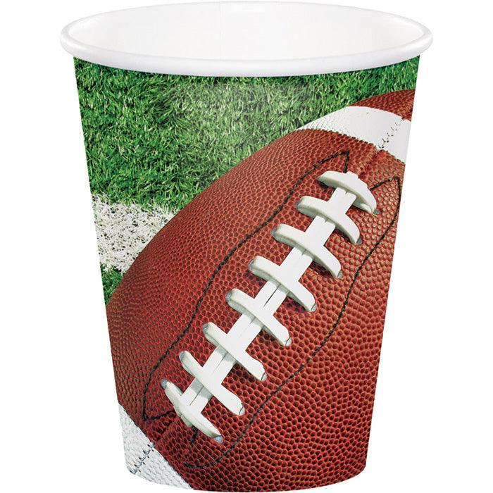 Football Party Hot/Cold Paper Cups 9 Oz., 8 ct | Amazing Pinatas 