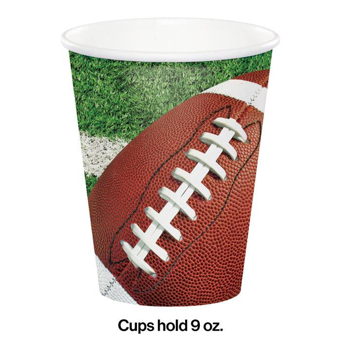 Football Party Hot/Cold Paper Cups 9 Oz., 8 ct | Amazing Pinatas 