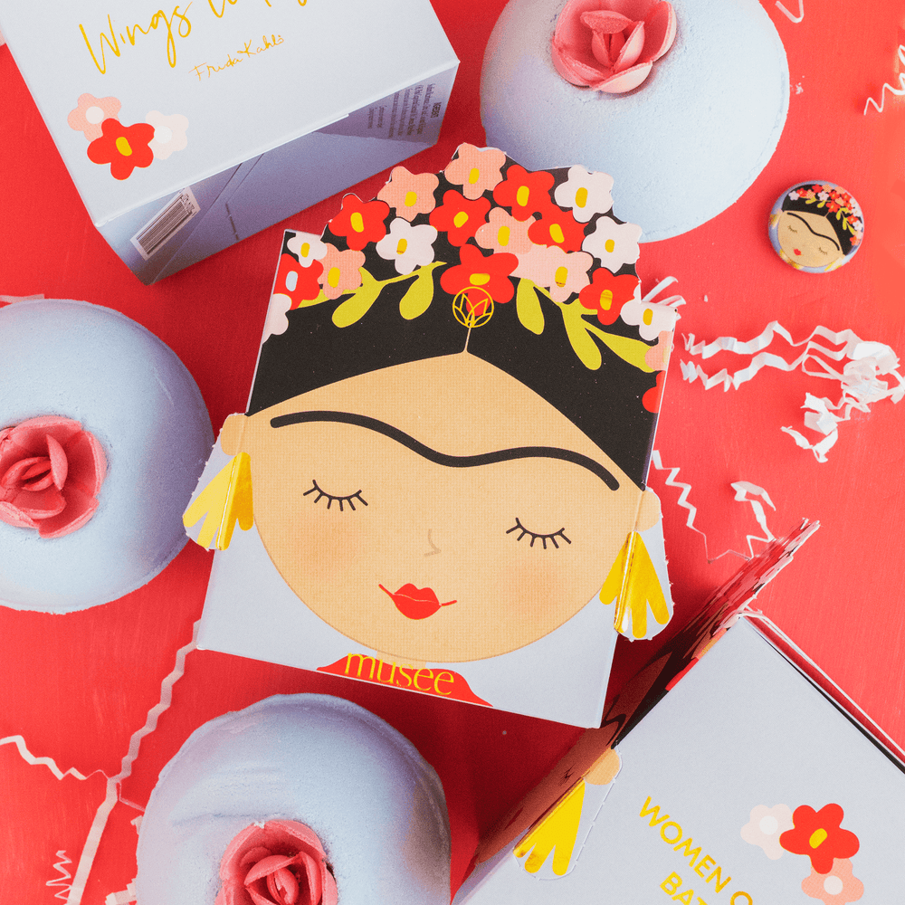 Frida Kahlo Women of Change Bath Balm | Amazing Pinatas 