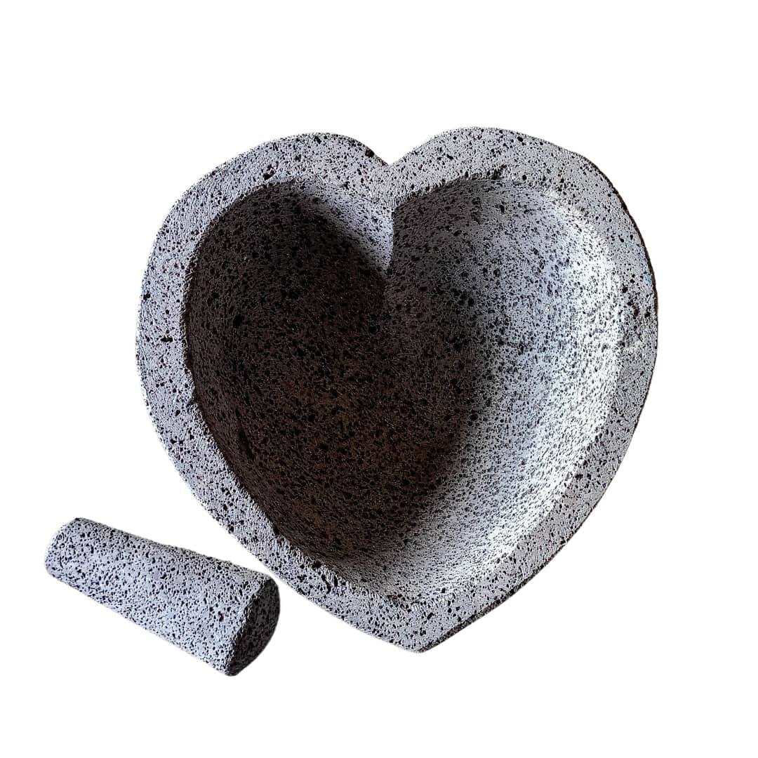 Giant Heart Shaped Molcajete | Crafted to Order | Amazing Pinatas 