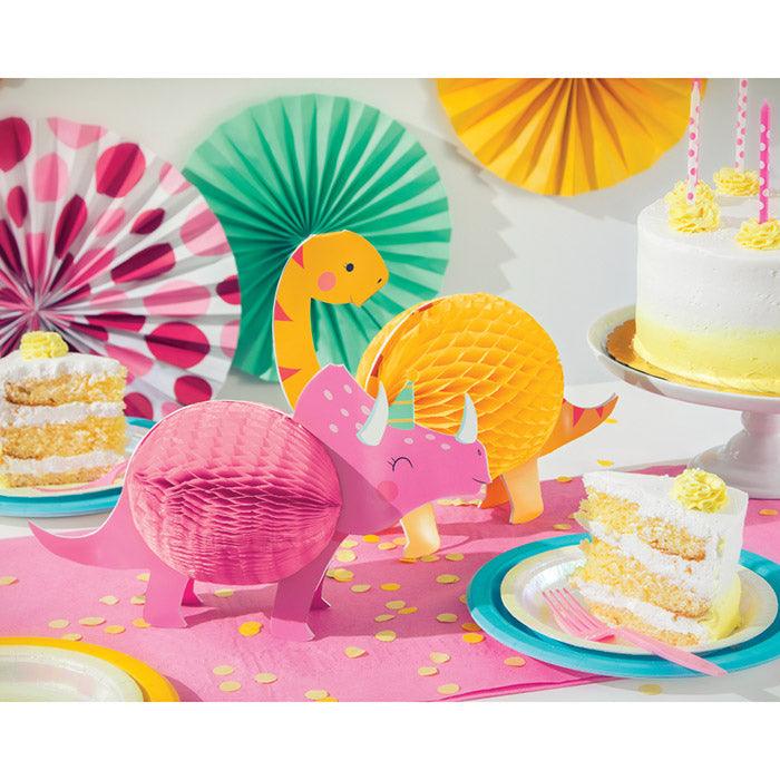 
                  
                    Girl Dino Party Centerpiece Hc Shaped 2ct | Amazing Pinatas 
                  
                