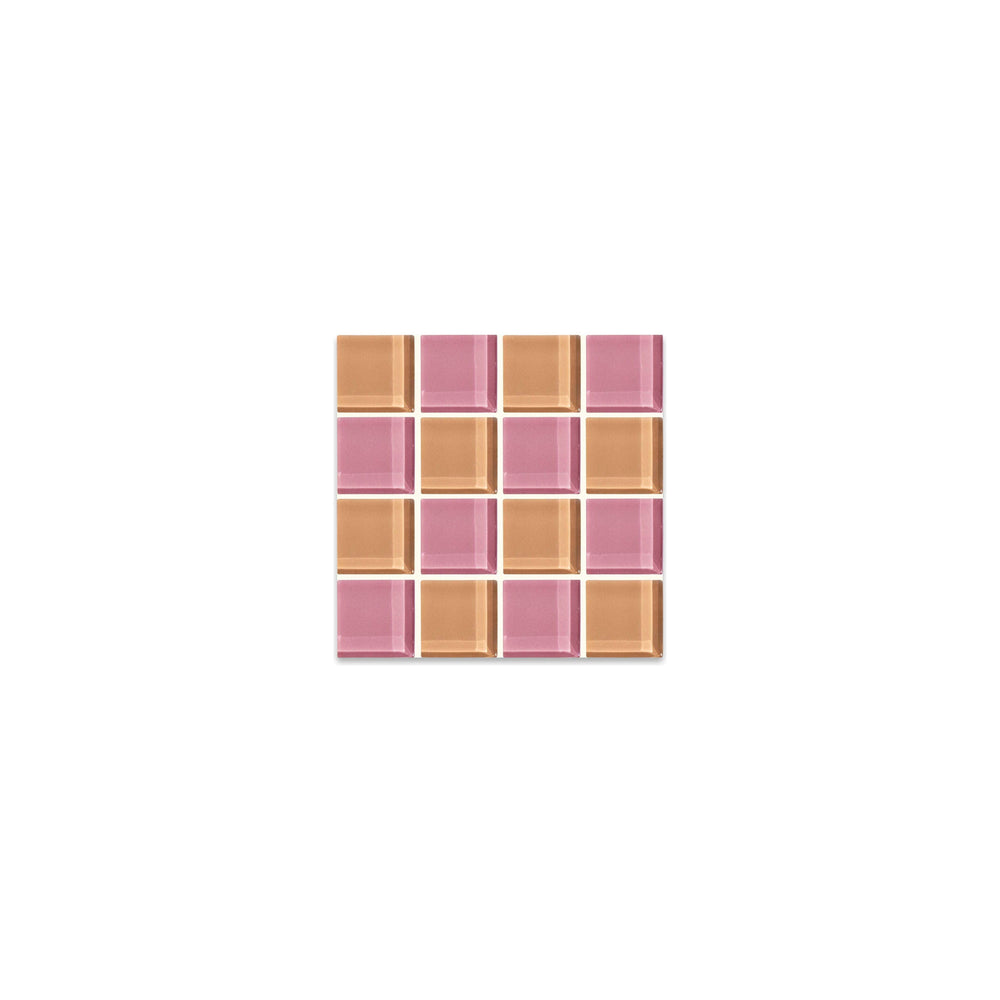 
                  
                    GLASS TILE COASTER - Earthy Pink | Amazing Pinatas 
                  
                