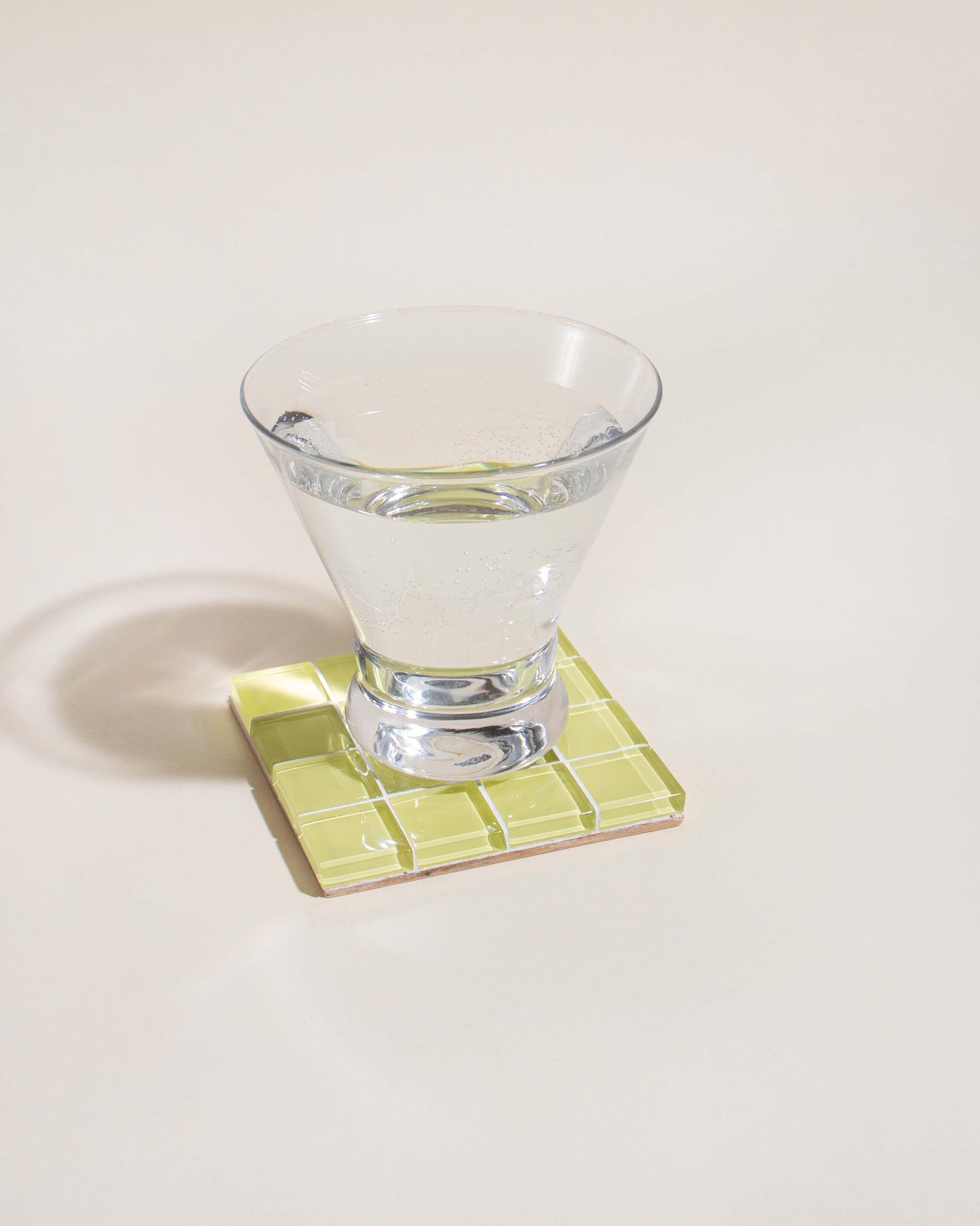 GLASS TILE COASTER - It's Lemon | Amazing Pinatas 