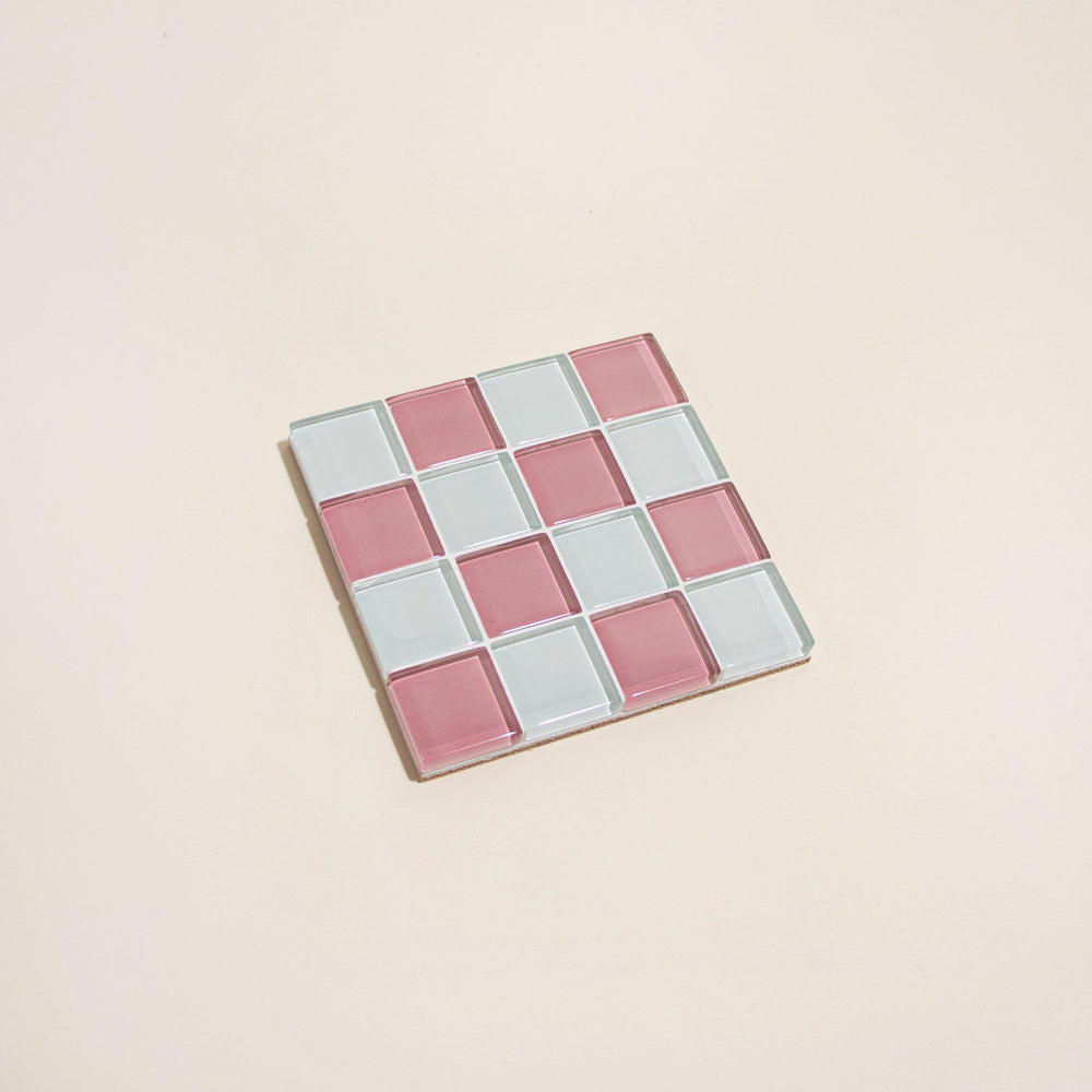 
                  
                    GLASS TILE COASTER - Pink Himalayan Milk Chocolate | Amazing Pinatas 
                  
                