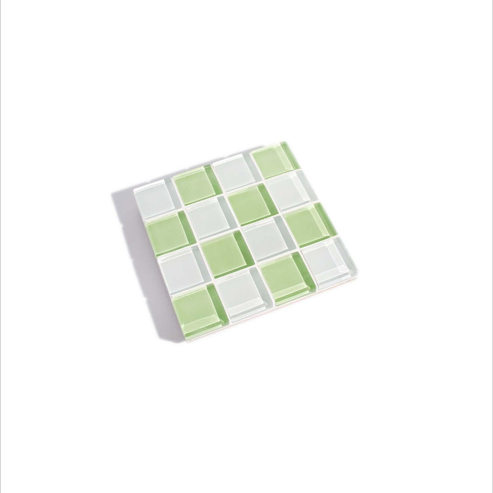 
                  
                    GLASS TILE COASTER - Pistachio Milk Chocolate | Amazing Pinatas 
                  
                