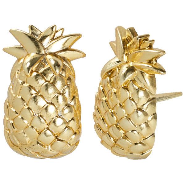 Gold Pineapple Dessert Toppers | Amazing Pinatas 