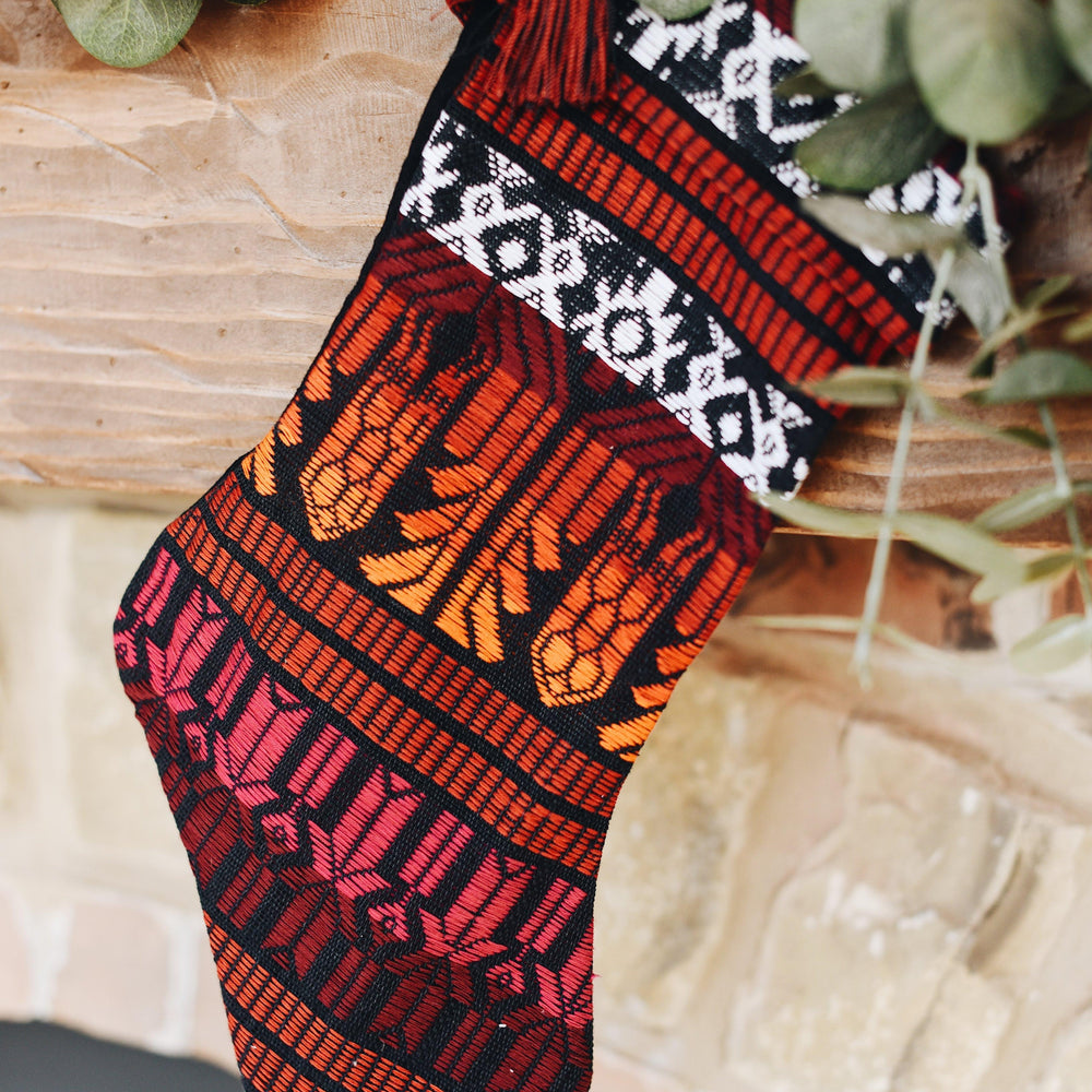 
                  
                    Guatemalan Brocade Christmas Stocking | Amazing Pinatas 
                  
                