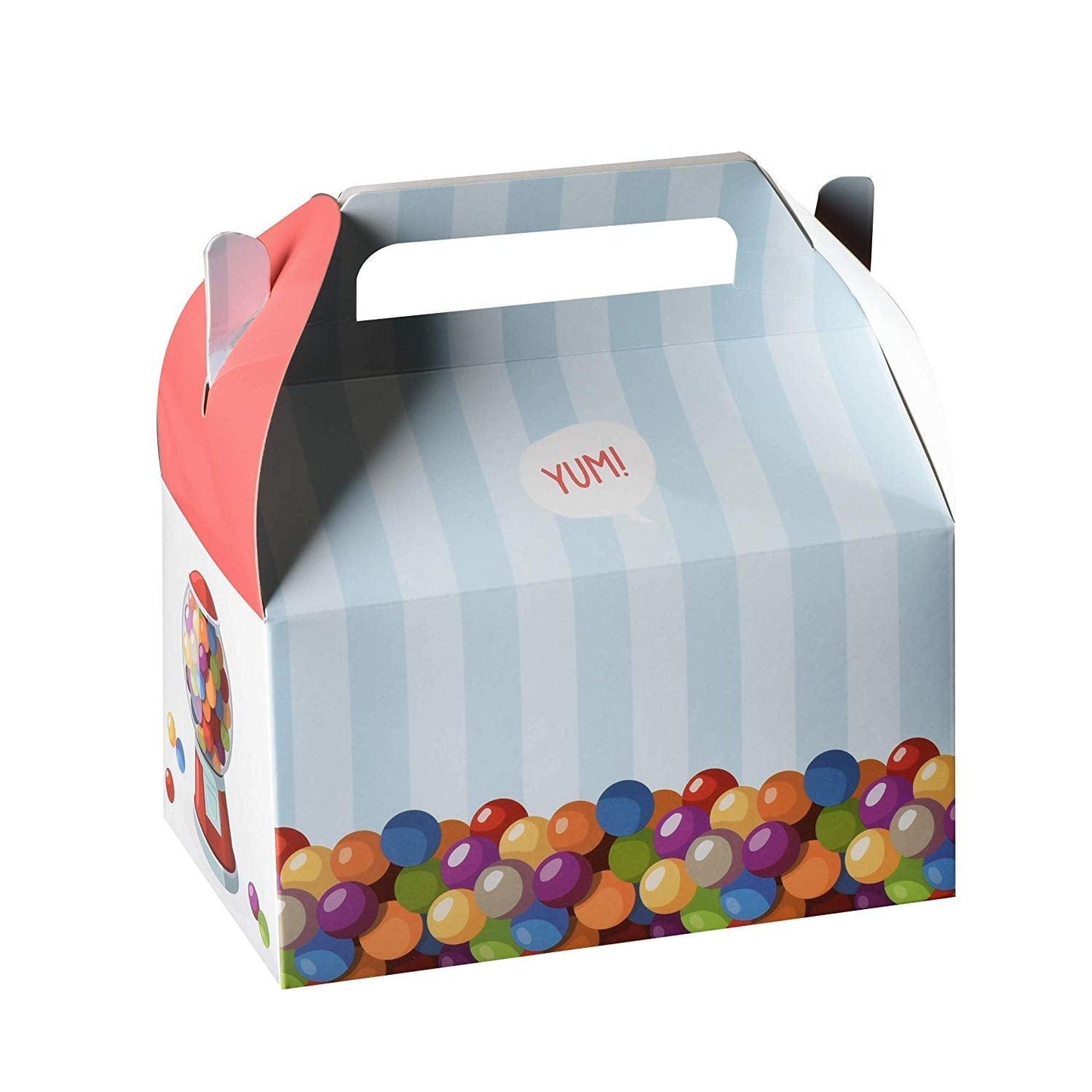 Gumball Paper Treat Boxes 20 Pack 6.25" X 3.75" X 3.5" | Amazing Pinatas 