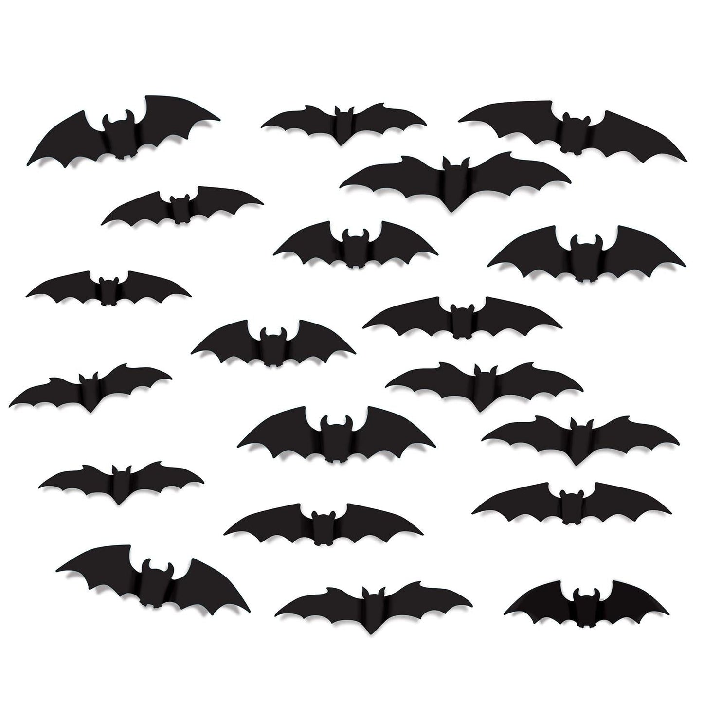 Halloween Bat Silhouettes (20 per Package) | Amazing Pinatas 