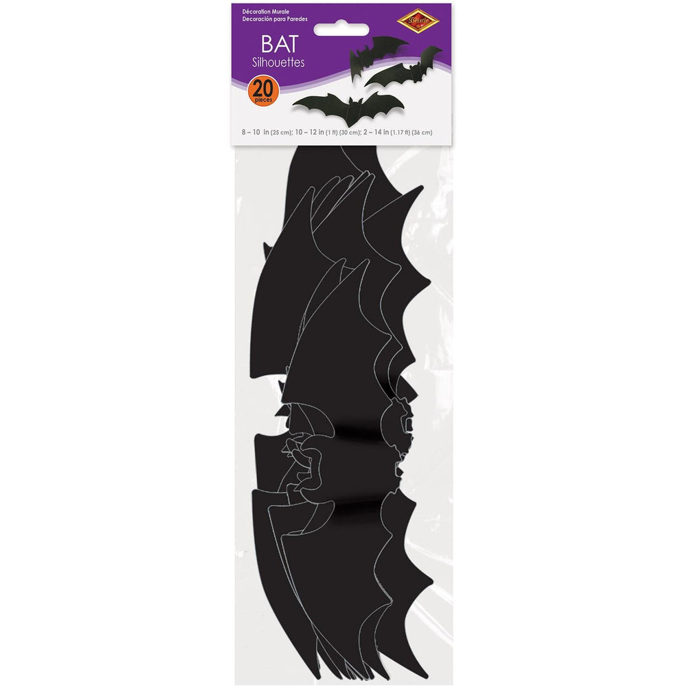 Halloween Bat Silhouettes (20 per Package) | Amazing Pinatas 