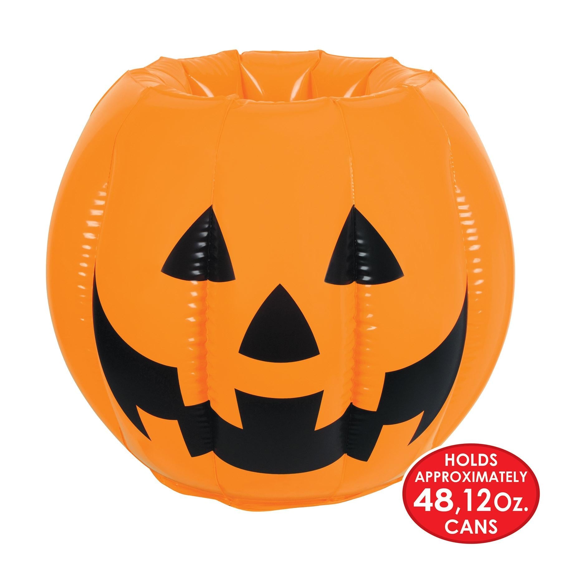 Halloween Inflatable Jack-O-Lantern Cooler | Amazing Pinatas 