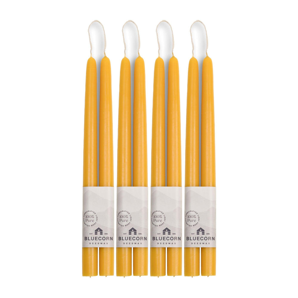 
                  
                    Hand-Dipped Beeswax Taper Candles - Bulk 4-Pair Bundle | Amazing Pinatas 
                  
                