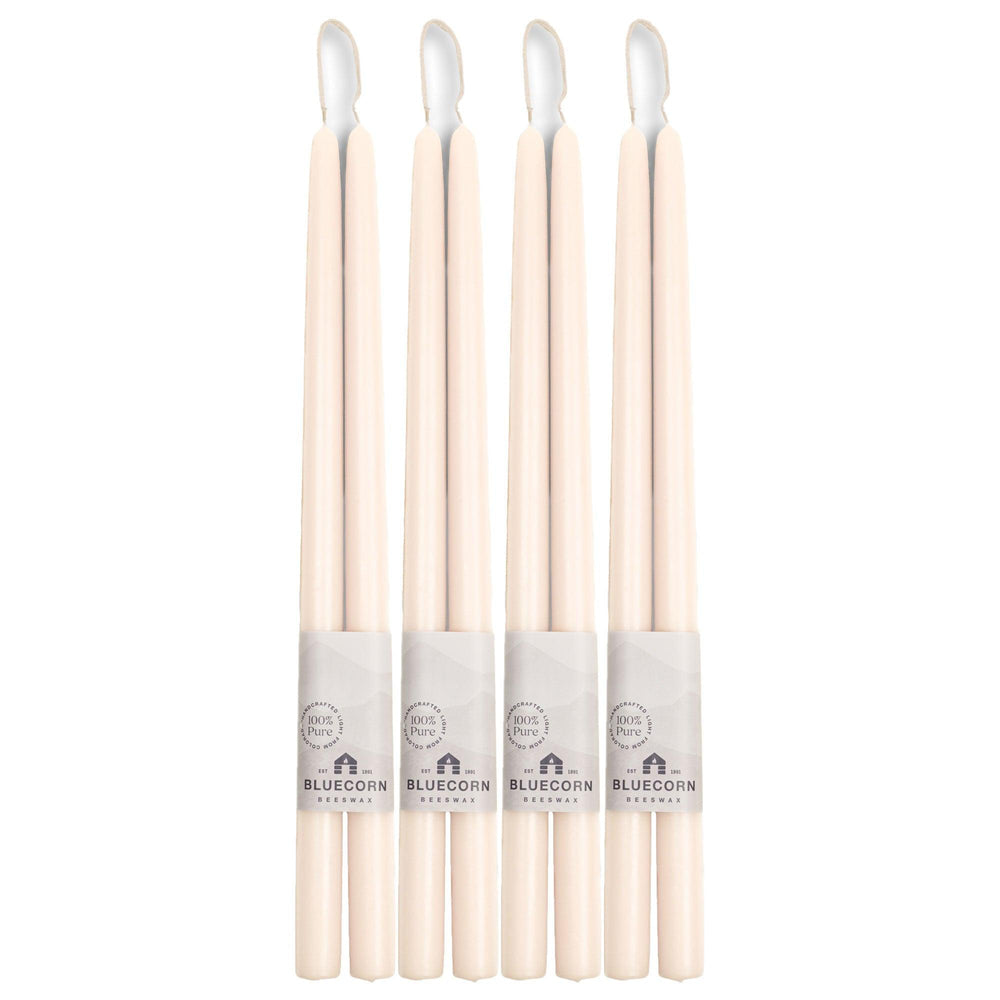 
                  
                    Hand-Dipped Beeswax Taper Candles - Bulk 4-Pair Bundle | Amazing Pinatas 
                  
                