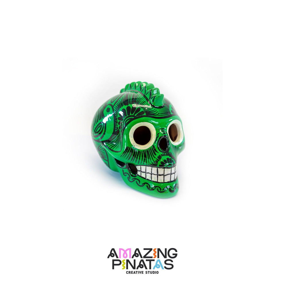 
                  
                    Hand-Painted Ceramic Skulls | Amazing Pinatas
                  
                