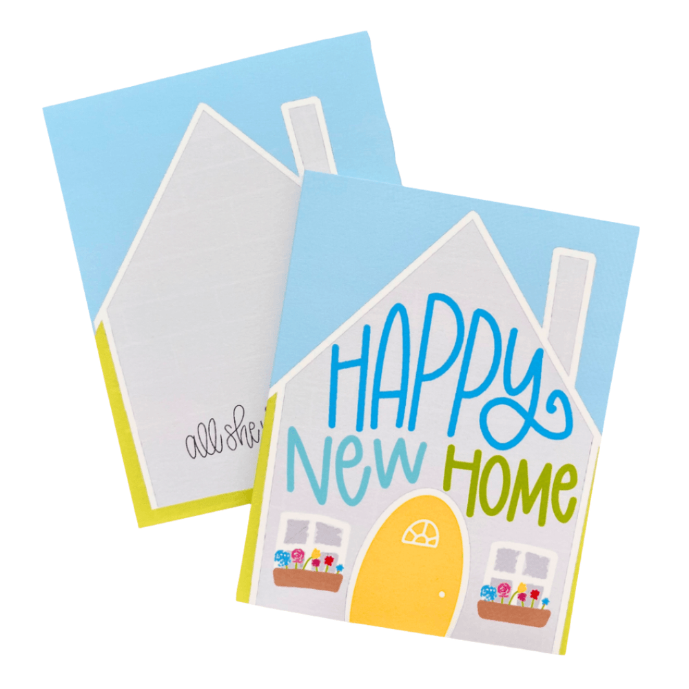 Handmade Note Card | Happy New Home | Amazing Pinatas 