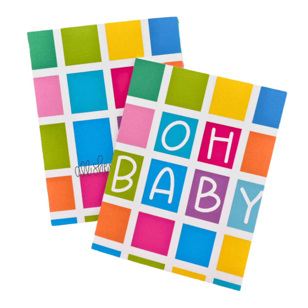 Handmade Note Card | Oh Baby | Amazing Pinatas 