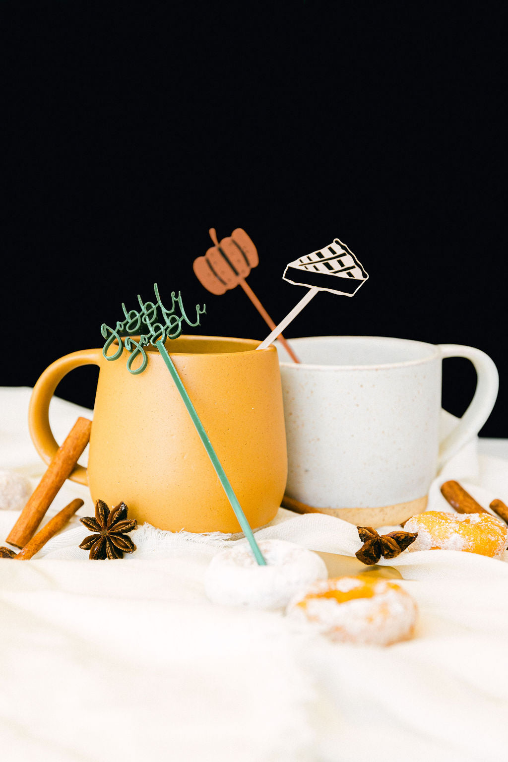 Happy Fall Drink Stirrers | Amazing Pinatas 