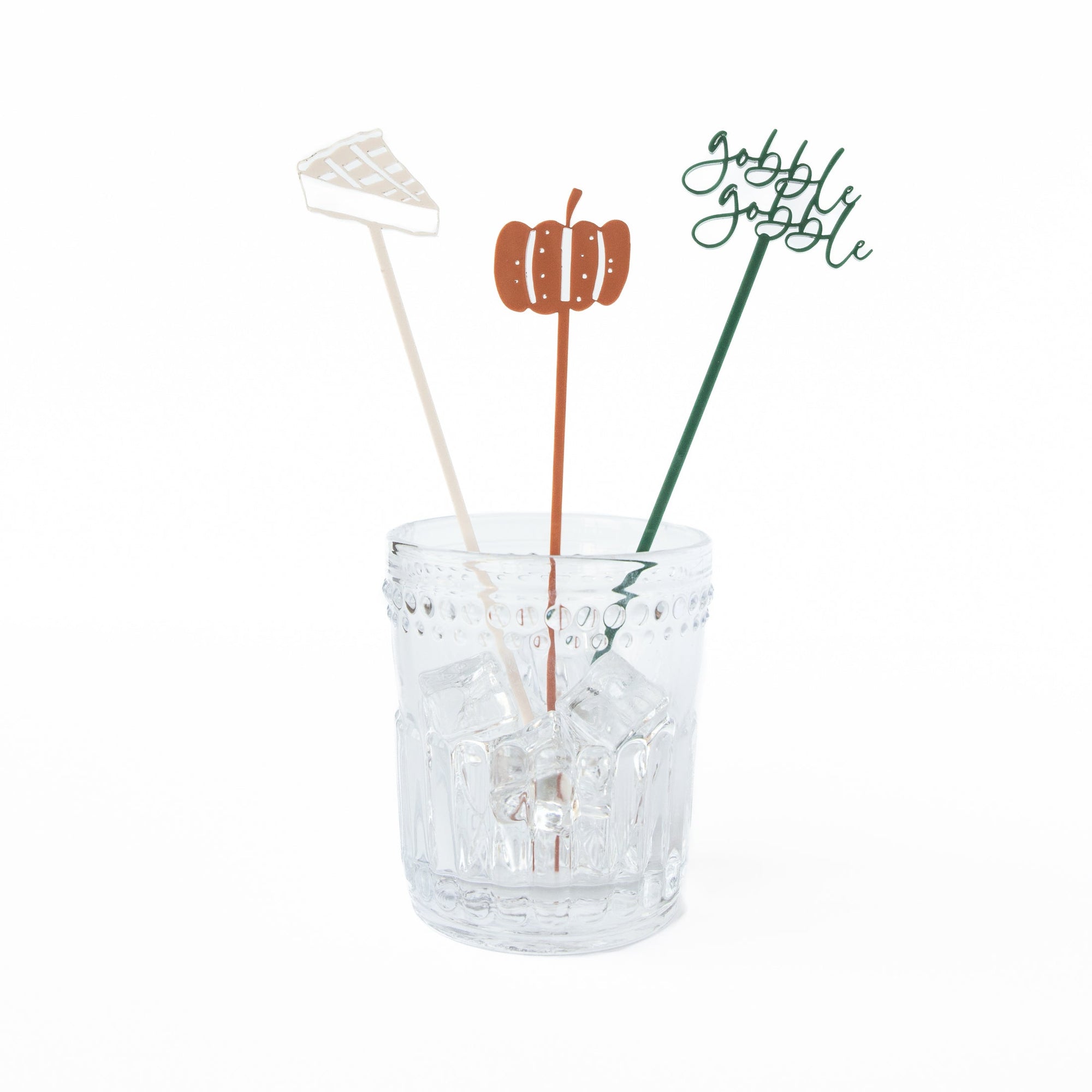 Happy Fall Drink Stirrers | Amazing Pinatas 