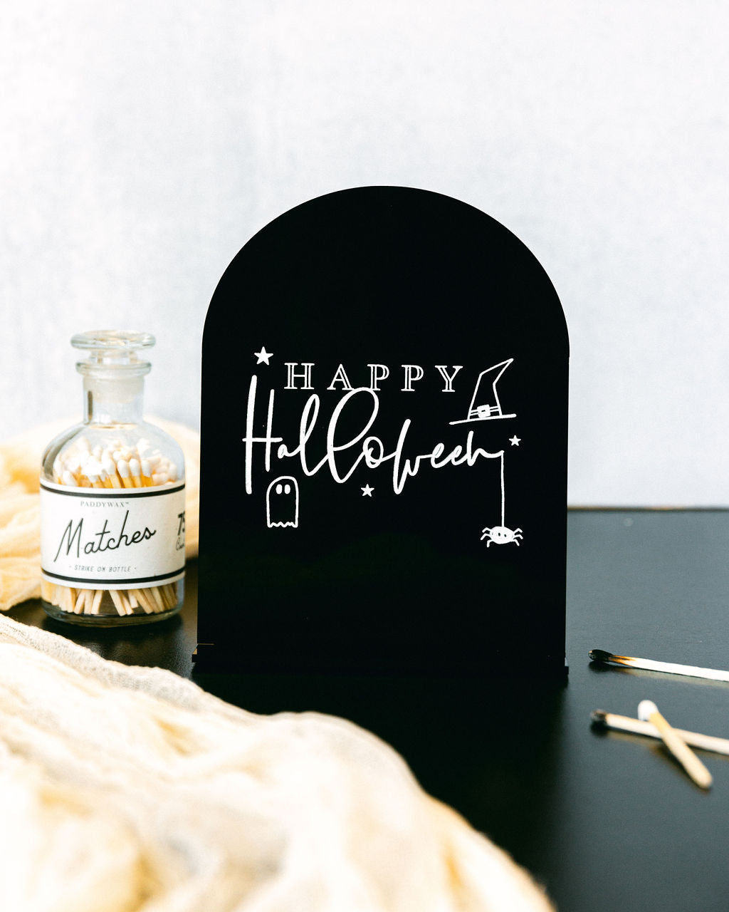 Happy Halloween Acrylic Sign | Amazing Pinatas 