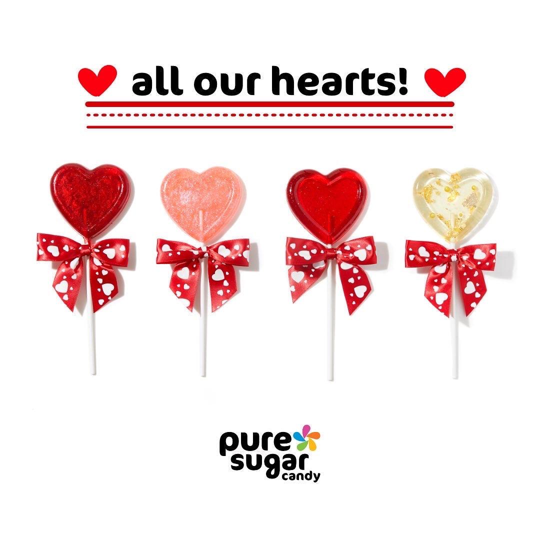 Heart Lollipop Candy | Amazing Pinatas 