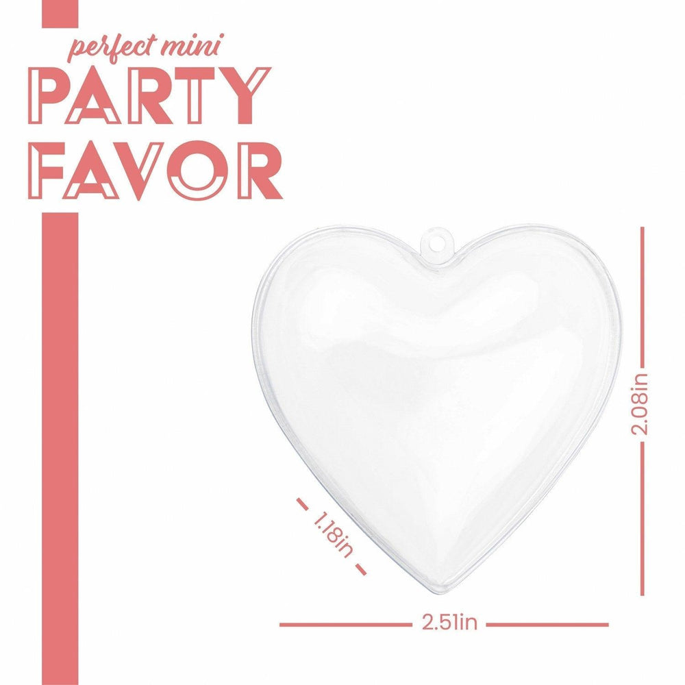 
                  
                    Heart Shaped Acrylic Candy Boxes 24 Pack 2.51"X2.08"X1.18" | Amazing Pinatas 
                  
                