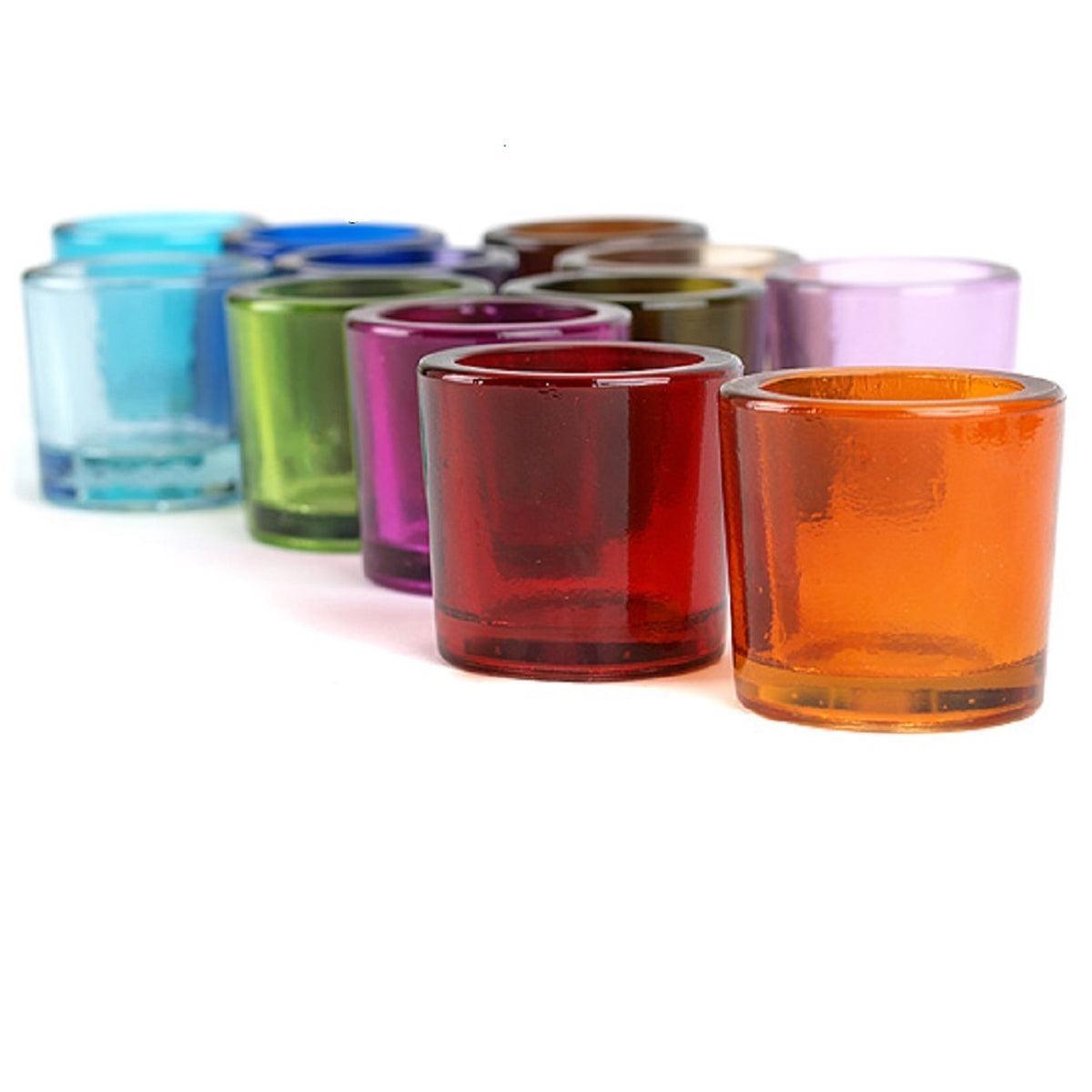 Heavy Glass Votive Candle Holders - 50% Recycled Glass | Amazing Pinatas 