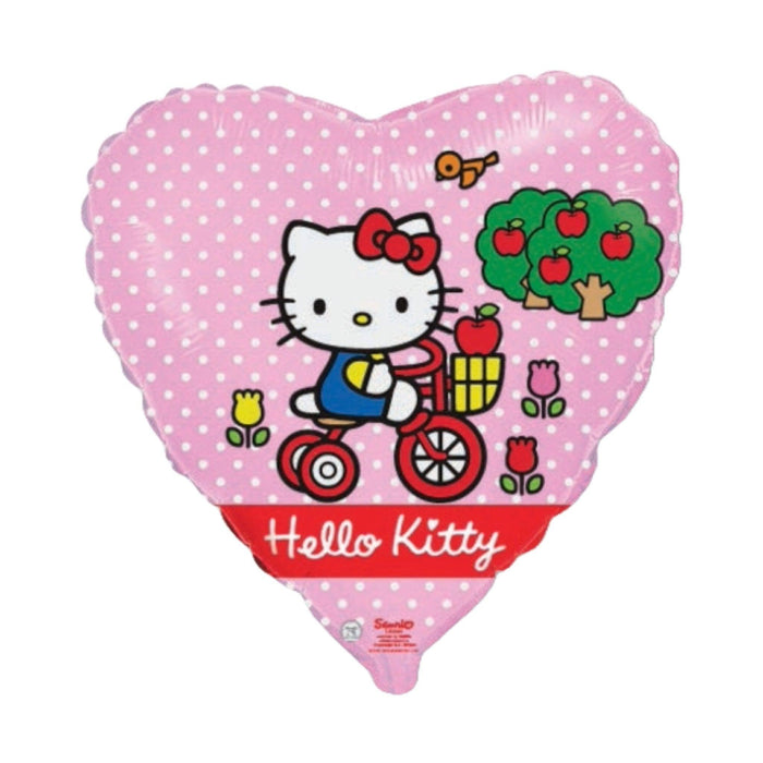 Hello Kitty Foil Mylar 18" Heart Shaped Balloon | Amazing Pinatas