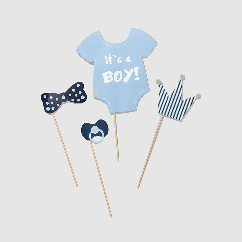 
                  
                    Hooray Baby Blue Photo Props | Amazing Pinatas 
                  
                