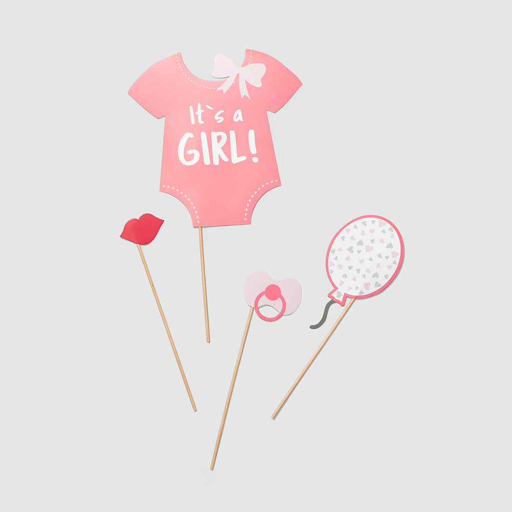 
                  
                    Hooray Baby Pink Photo Props | Amazing Pinatas 
                  
                