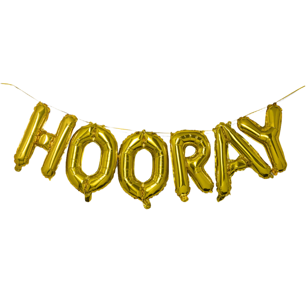 
                  
                    Hooray Balloon Banner | Amazing Pinatas 
                  
                