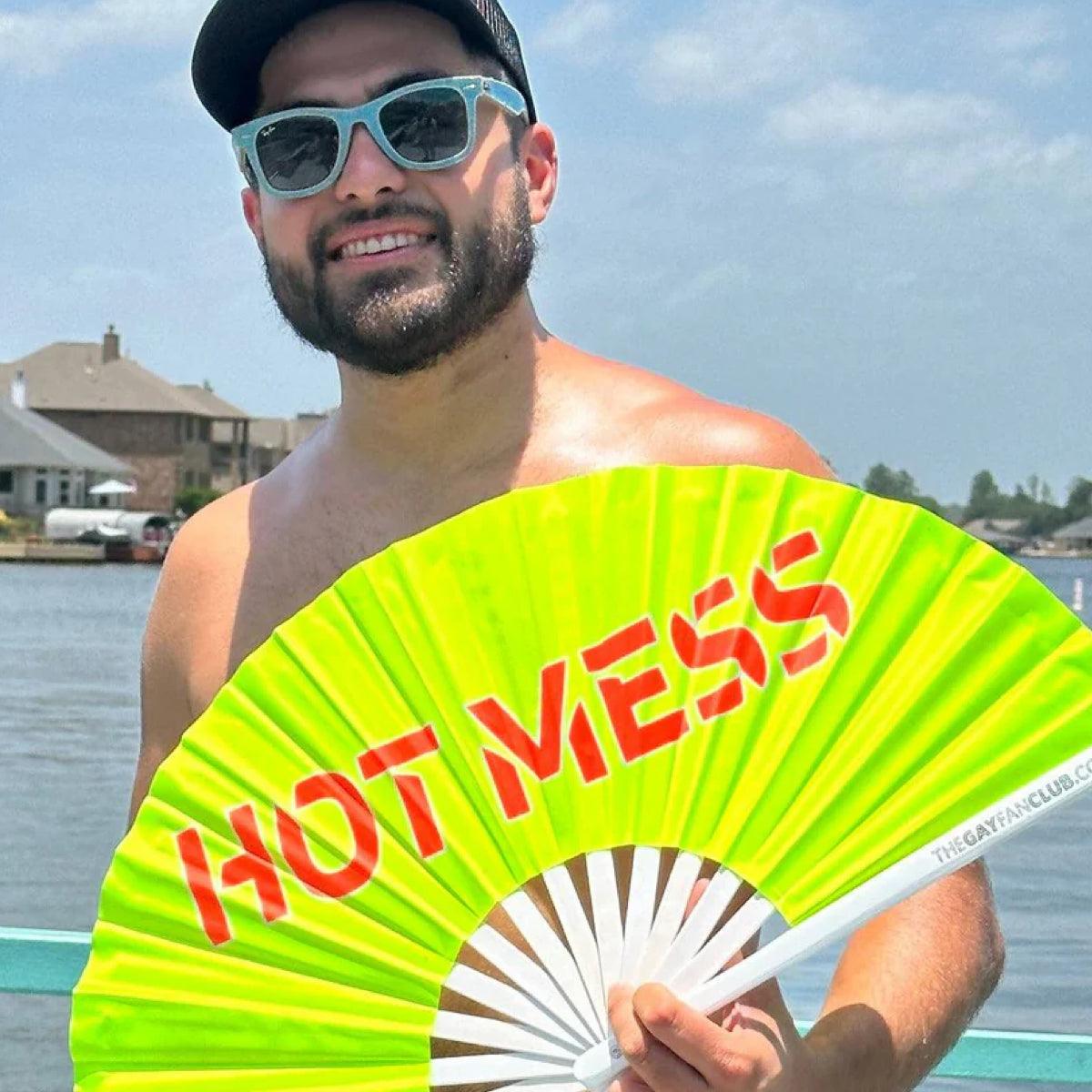 Hot Mess Fan (UV) | Amazing Pinatas 