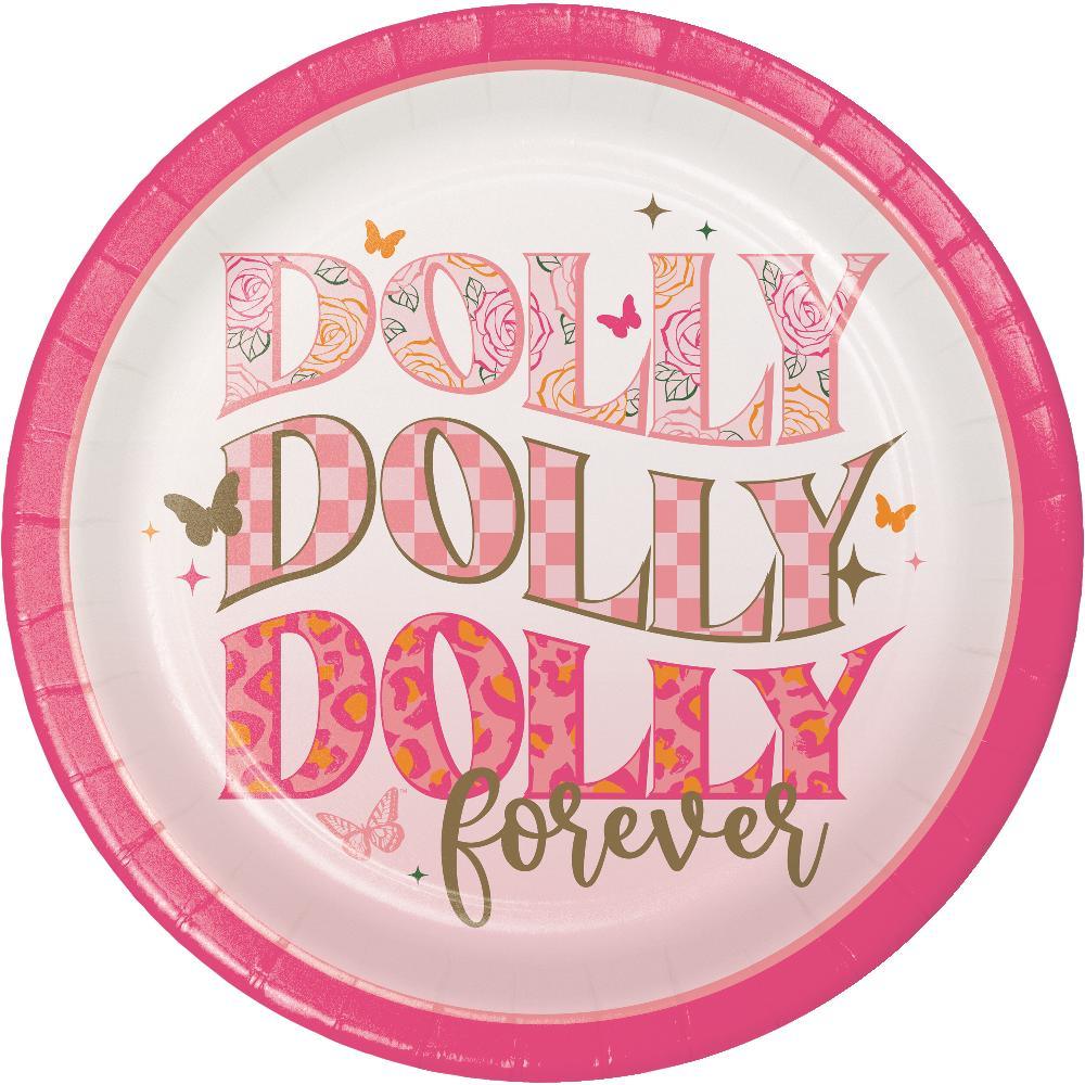 I Beg Your Parton Luncheon Plate, Dolly Forever (8 per Pkg) | Amazing Pinatas 