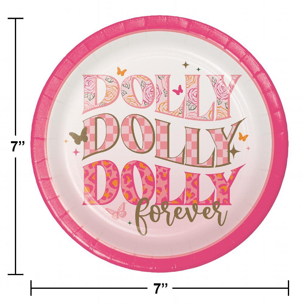 I Beg Your Parton Luncheon Plate, Dolly Forever (8 per Pkg) | Amazing Pinatas 