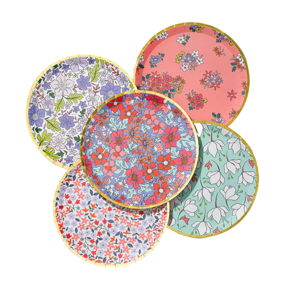 
                  
                    In Full Bloom Large Plates (10 per pack) | Amazing Pinatas 
                  
                