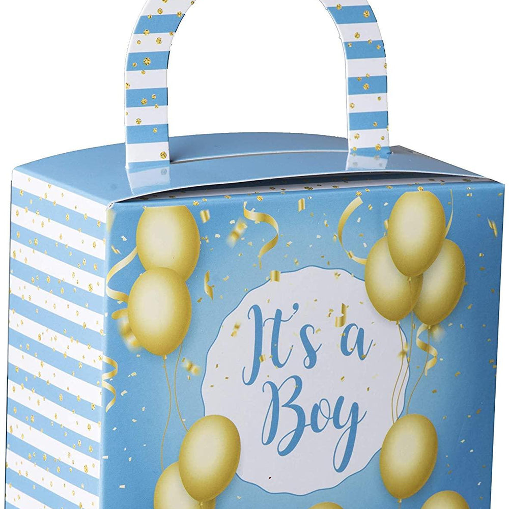 Its A Boy Candy Boxes 36 Pack 4.5" X 3.75" X 2.25" | Amazing Pinatas 