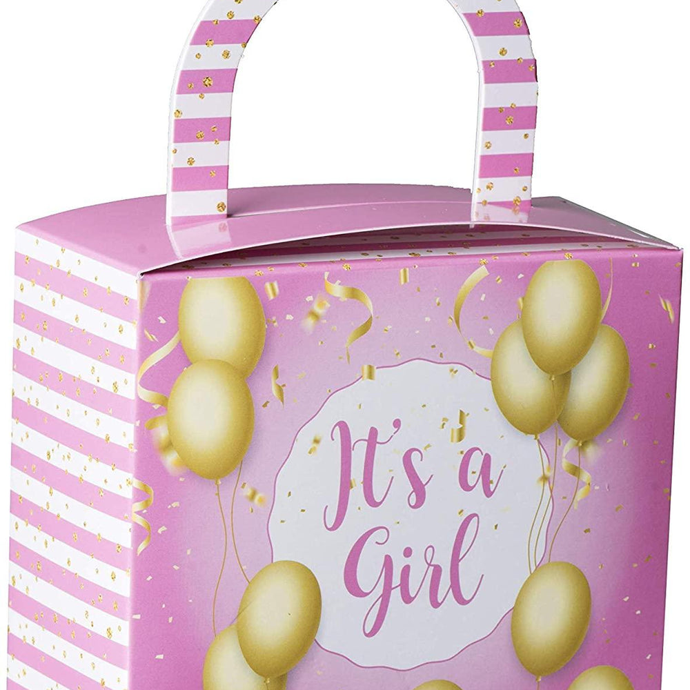 Its A Girl Candy Boxes 36 Pack 4.5" X 3.75" X 2.25" | Amazing Pinatas 