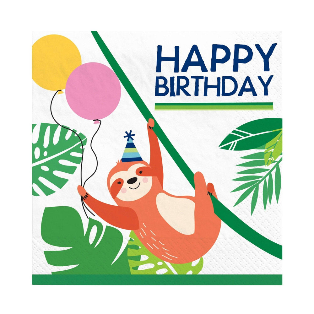 Jungle Party Birthday Party Beverage Napkins | Amazing Pinatas