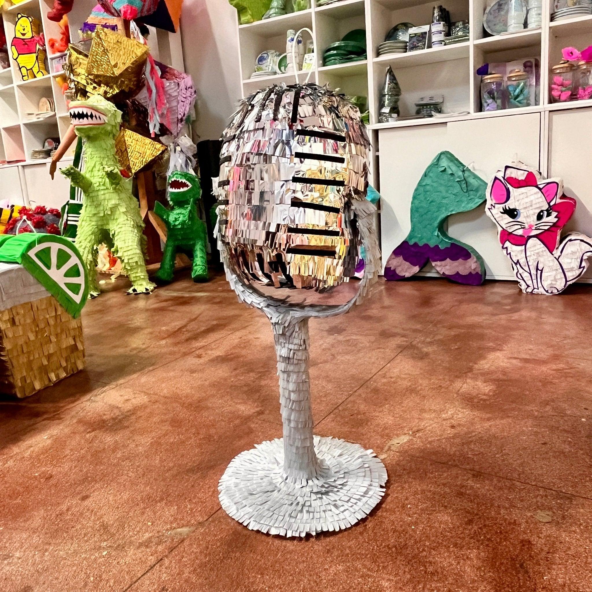 Microphone Pinata | Local Pickup Only | Amazing Pinatas – Amazing Pinatas