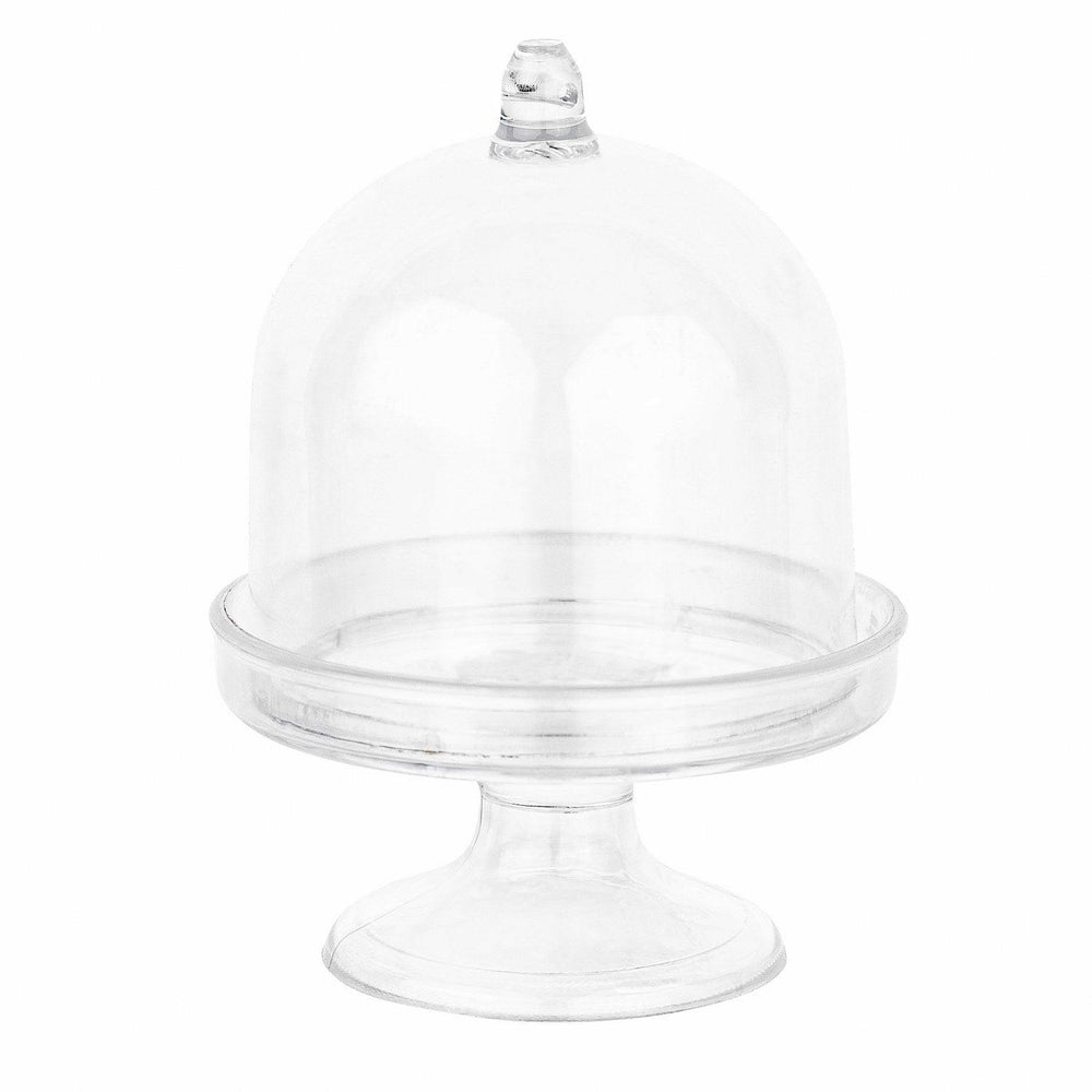 Mini Cake Dome Shaped Acrylic Candy Boxes 16 Pack 2.75"X3.93" | Amazing Pinatas 