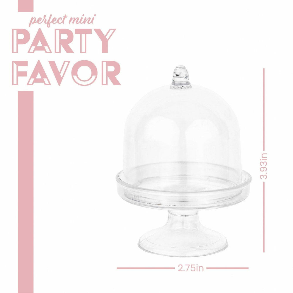 
                  
                    Mini Cake Dome Shaped Acrylic Candy Boxes 16 Pack 2.75"X3.93" | Amazing Pinatas 
                  
                