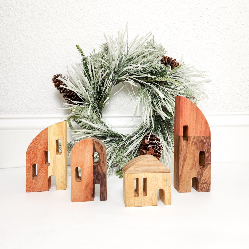 
                  
                    Modern Wood Christmas Village | Amazing Pinatas 
                  
                