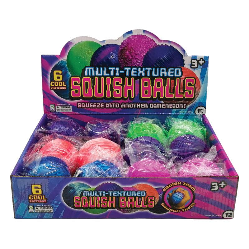 
                  
                    Multi Textured Squeeze Ball | Amazing Pinatas 
                  
                