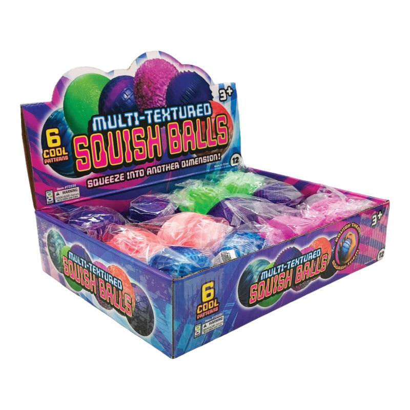 
                  
                    Multi Textured Squeeze Ball | Amazing Pinatas 
                  
                