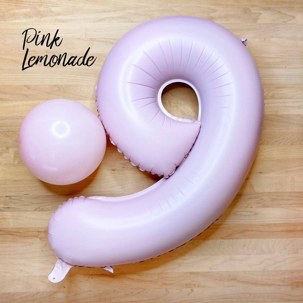 
                  
                    32" Ellie's Lilac Pink Lemonade Mylar Number Balloons (1 Count) | Amazing Pinatas 
                  
                