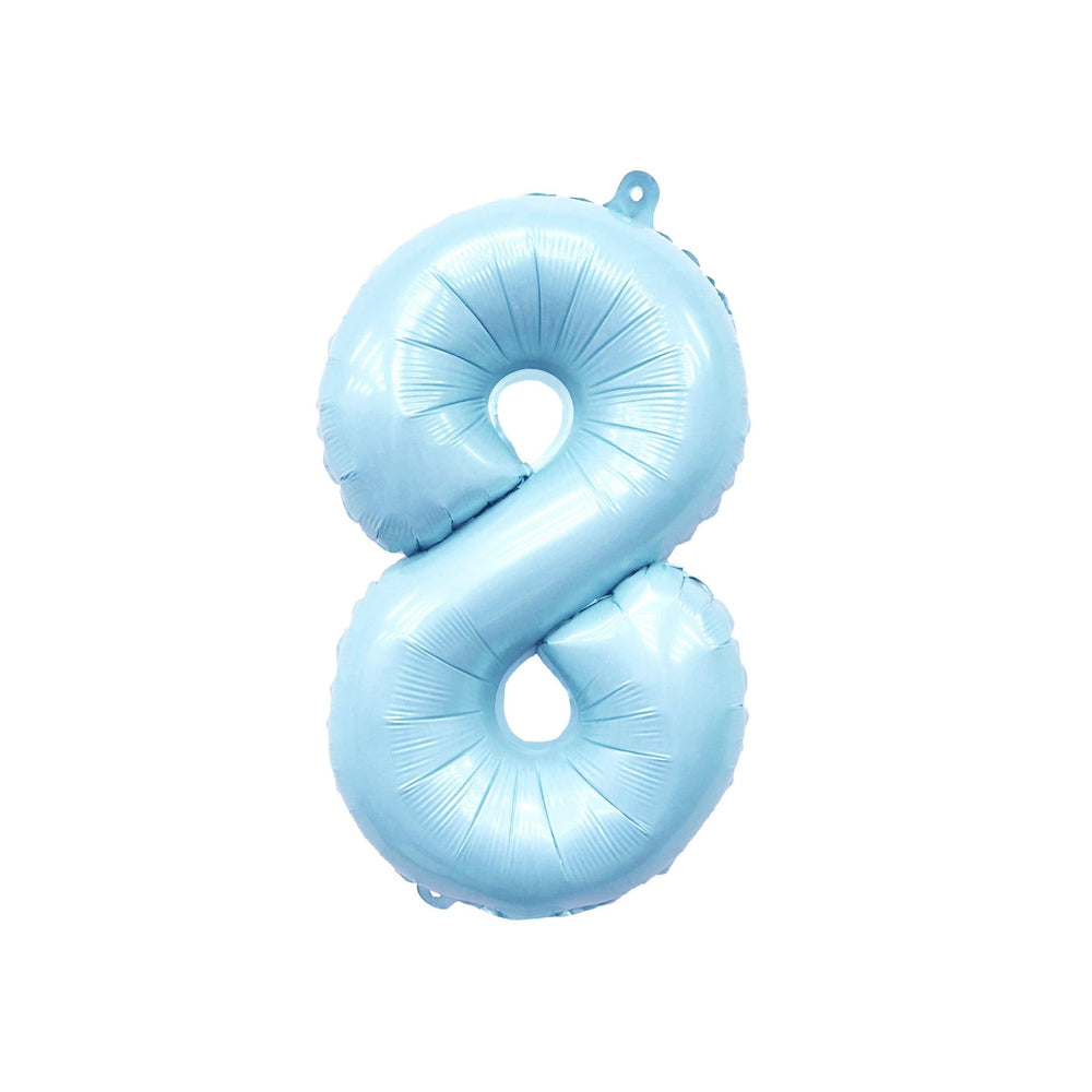 
                  
                    32" Ellie's Blue Mist (Pastel Blue) Mylar Number Balloons (1 Count) | Amazing Pinatas 
                  
                